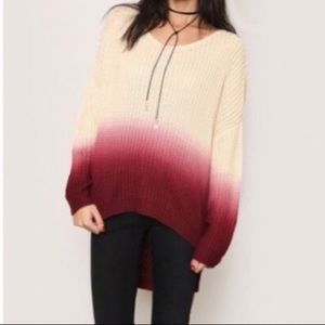 Ombré sweater